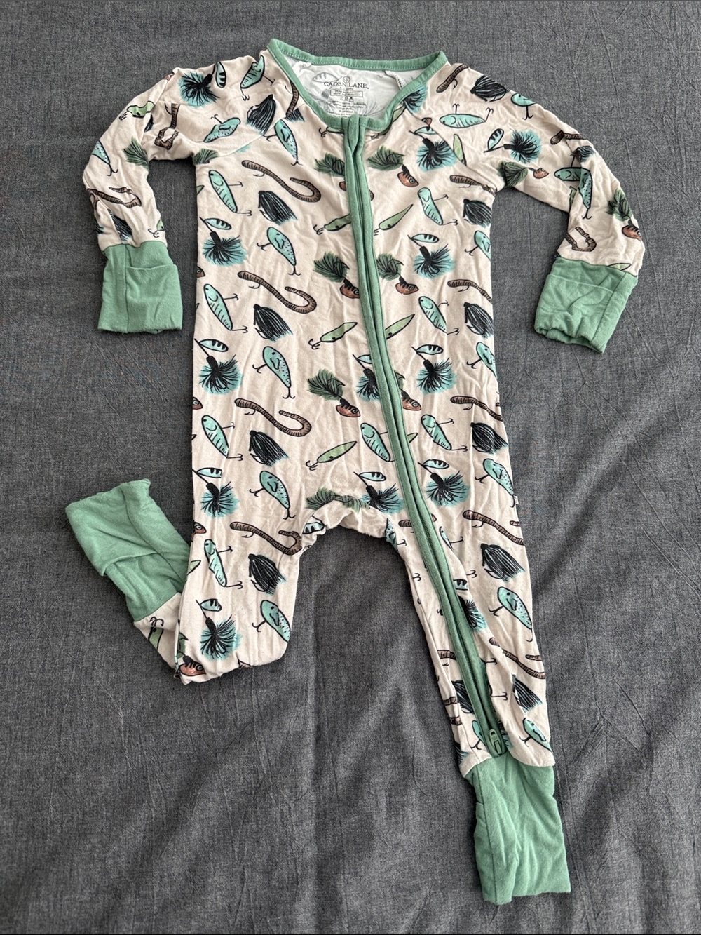Caden Lane convertible zip romper - Tackle Box